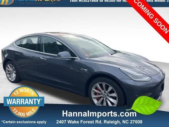 TESLA MODEL 3 2019 5YJ3E1EAXKF313597 image